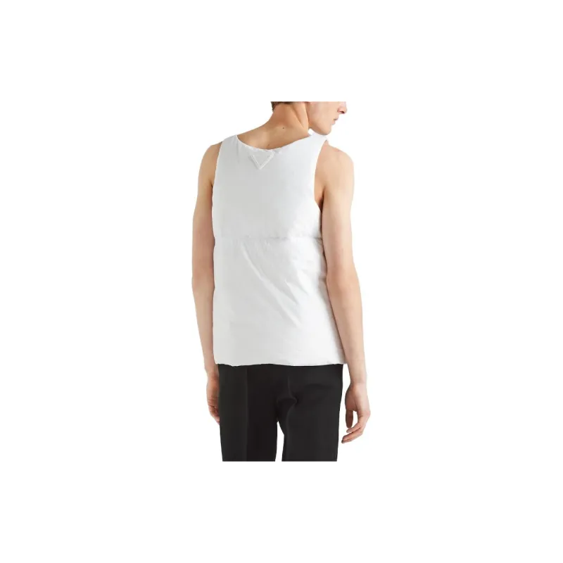 PRADA Tank Tops Men White-2