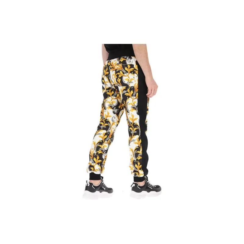 VERSACE Knitted Sweatpants Men's Multicolor-5