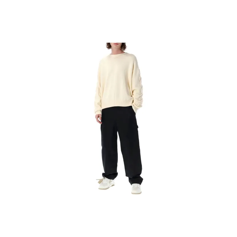 OFF WHITE Arrows Crewneck Long Sleeved Jumper-4