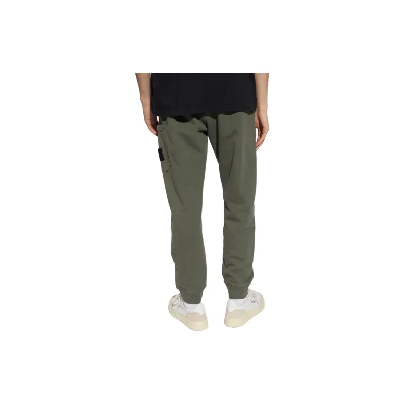 STONE ISLAND SS24 Knitted Sweatpants Men's Green-3