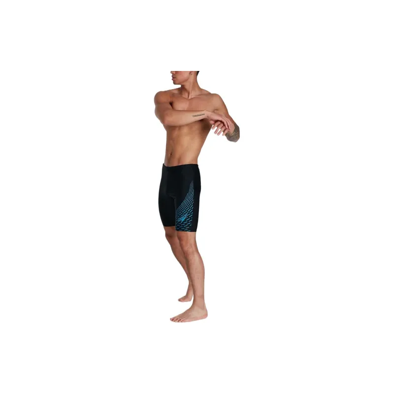 Speedo Medley Logo Swimming Shorts Men Black-3