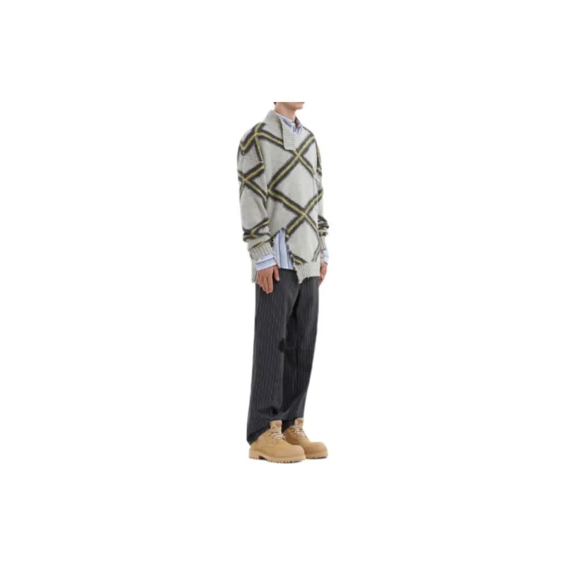 MARNI Tropical Wool Cargo Pants-3