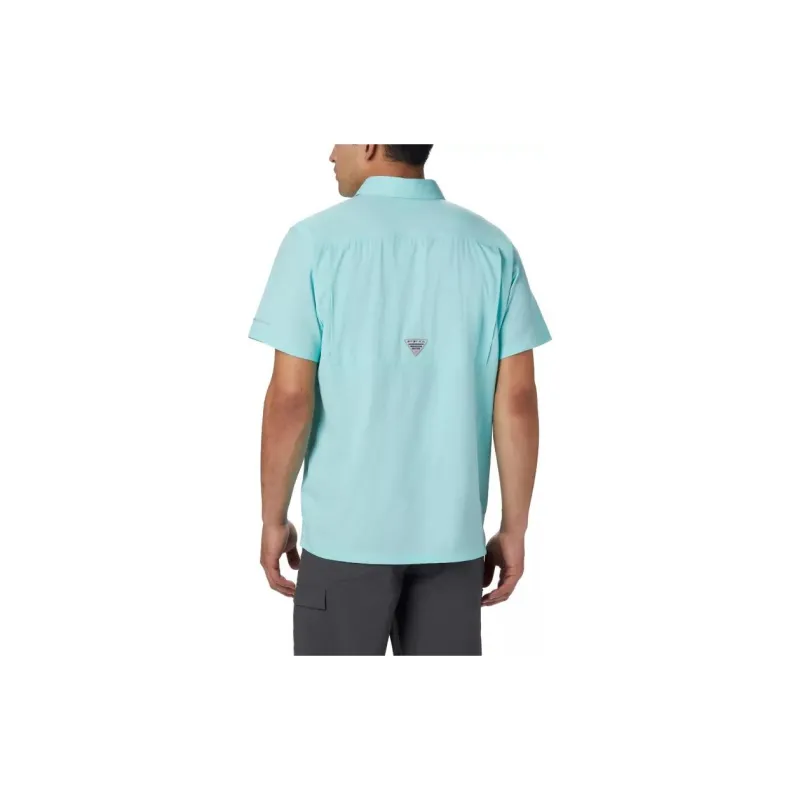 Columbia Shirts Men Turquoise-1