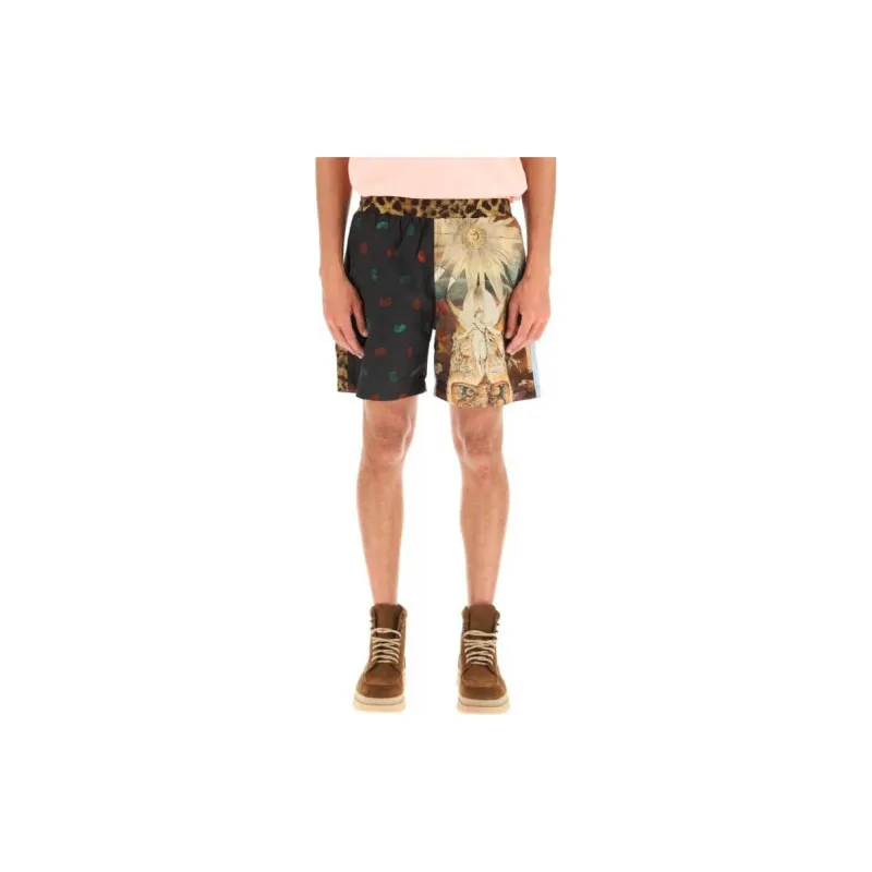 Aries Casual Shorts Men Multicolor-1