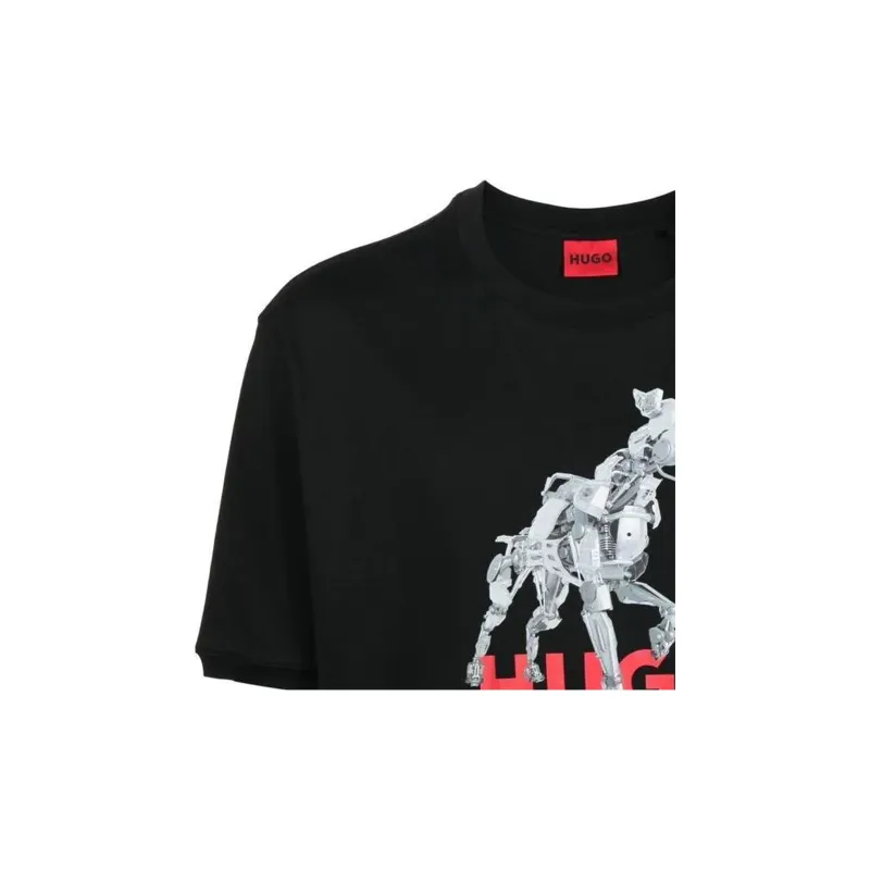 HUGO BOSS T Shirts Men Black-5