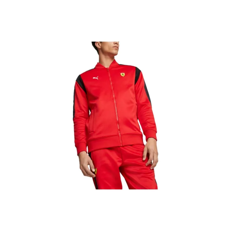 PUMA Scuderia Ferrari Race MT7 Jackets Men Red-3