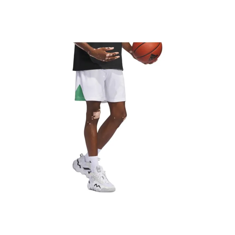 Adidas Basketball Badge Of Sport Shorts Sports Shorts Men's White-1