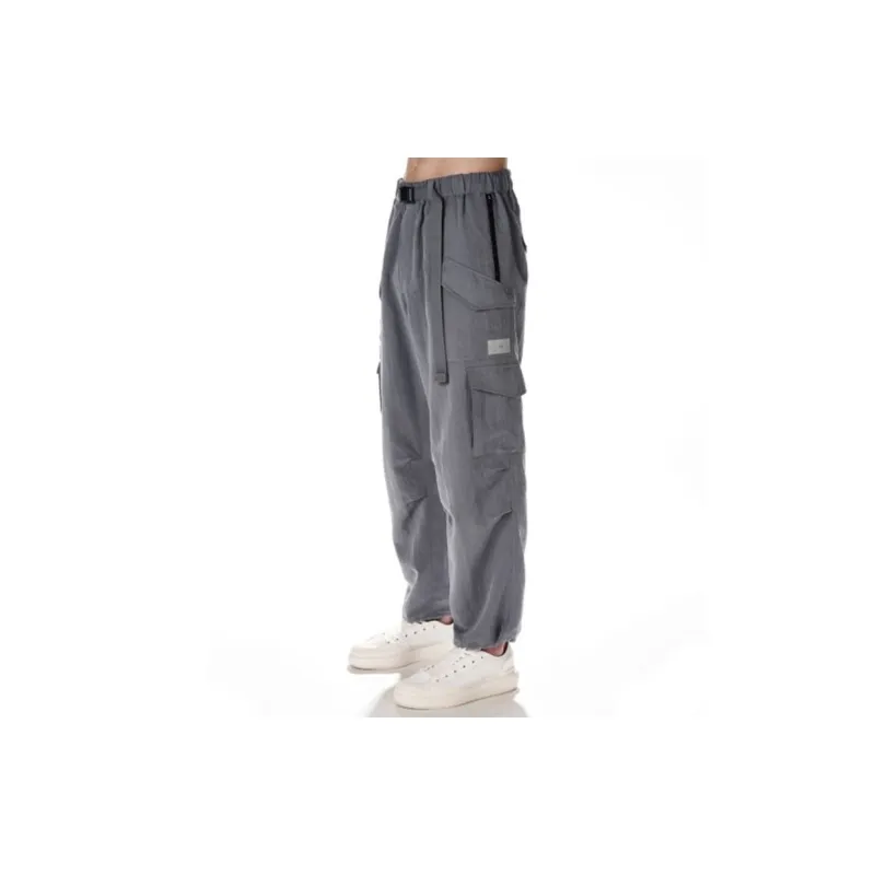 Y 3 Belted Cargo Trousers-4