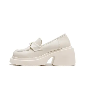 Little Red Man Loafers Women's Ecru/Black