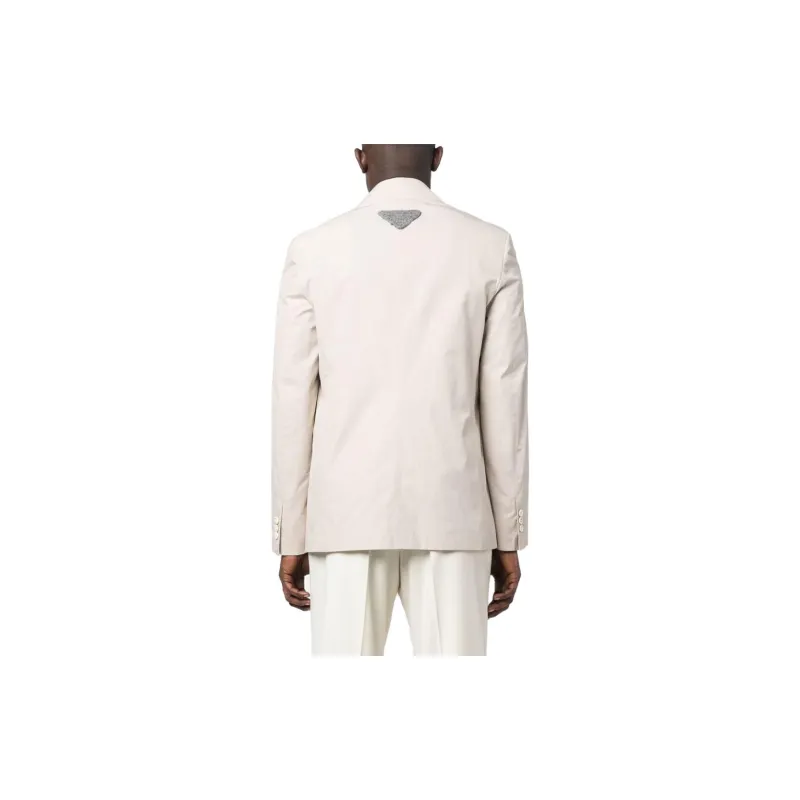 PRADA Single Breasted Long Sleeved Jacket-2