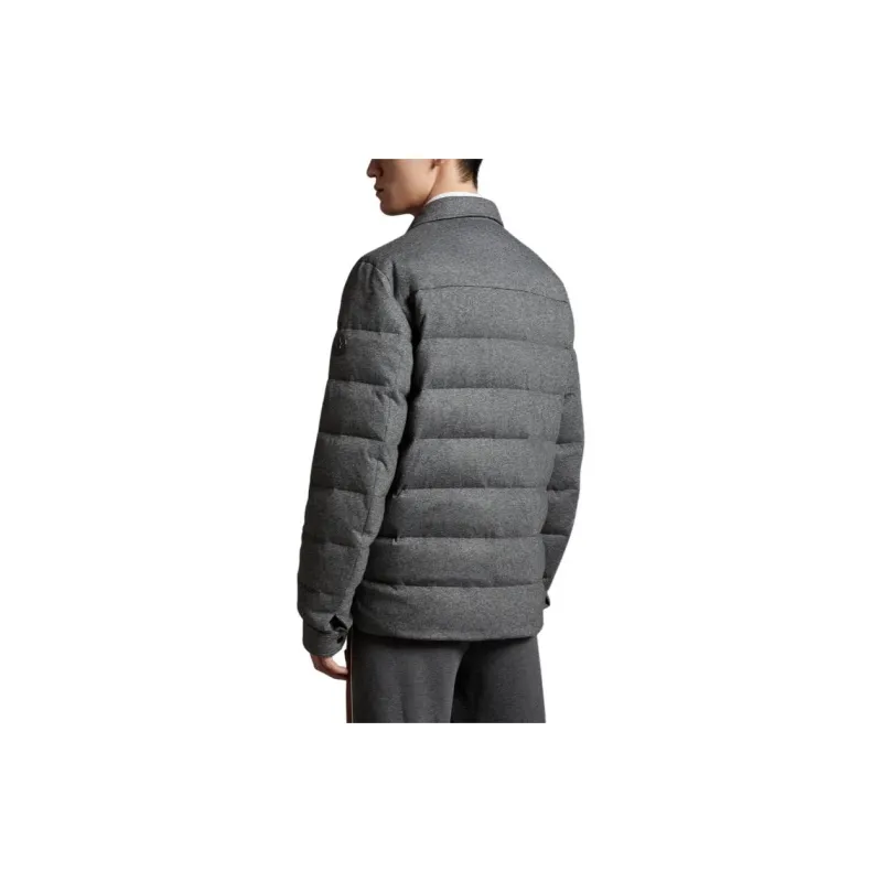 Moncler Down Jackets Men Gray-2