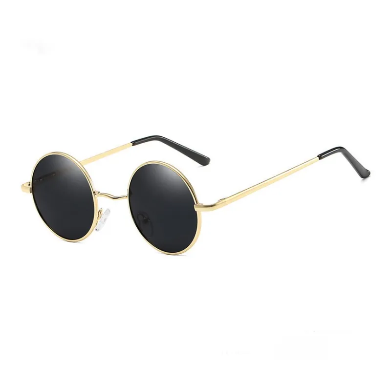 Yamaichi Maru Alloy Round Sunglasses Unisex-2