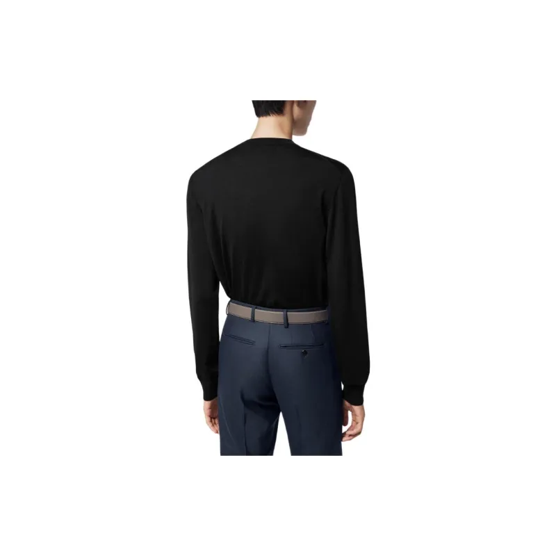 LOUIS VUITTON Silk And Cashmere Blend Crewneck-4