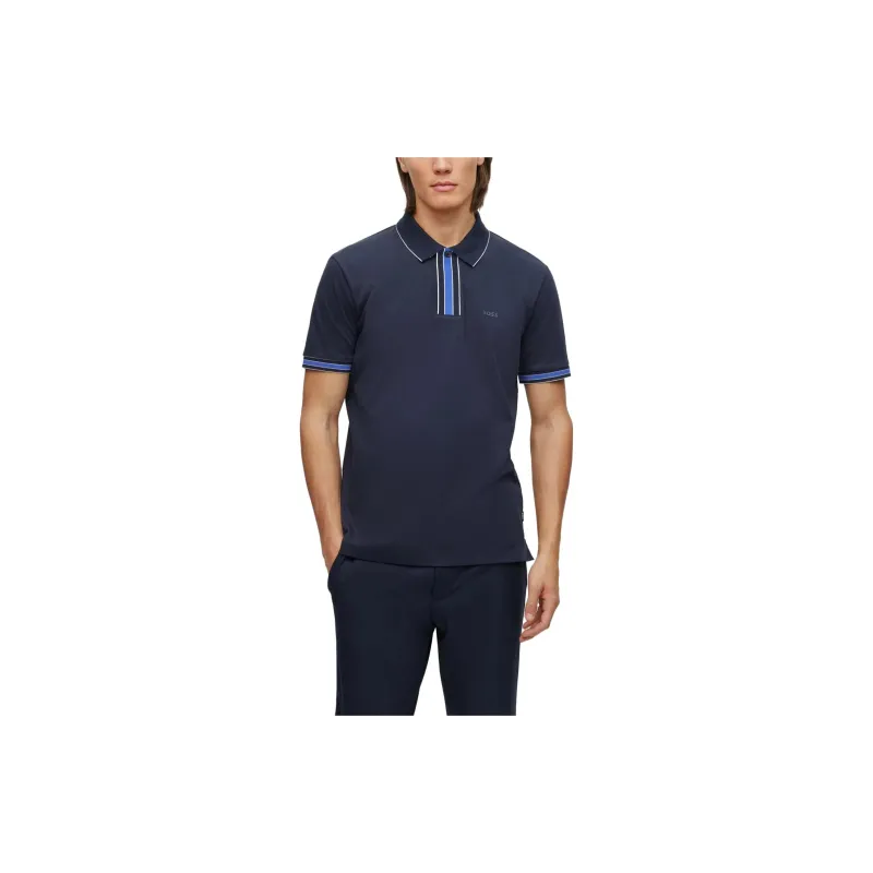 HUGO BOSS SS23 Polo Shirt Men's Dark Blue-1