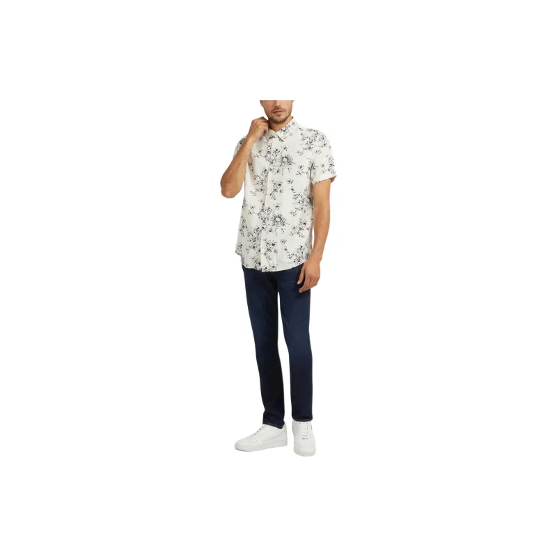 GUESS Shirts Men White-1