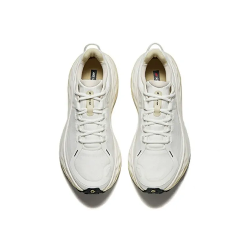 Anta ChengFeng Anti-Slip Wear-Resistant Low-Top Running Shoes Men's White-2
