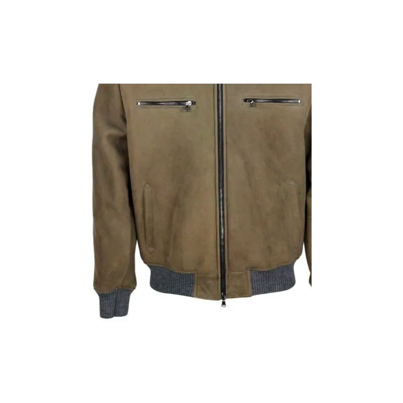 BARBA Long-Sleeved Zipped Jacket-3