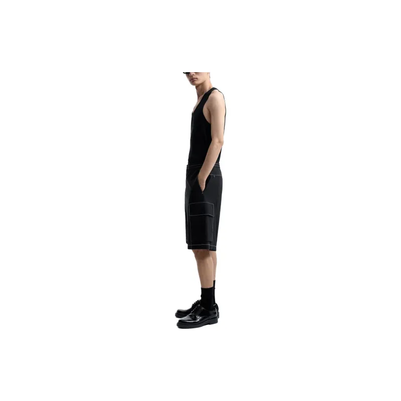 ZARA Casual Shorts Men Black-3