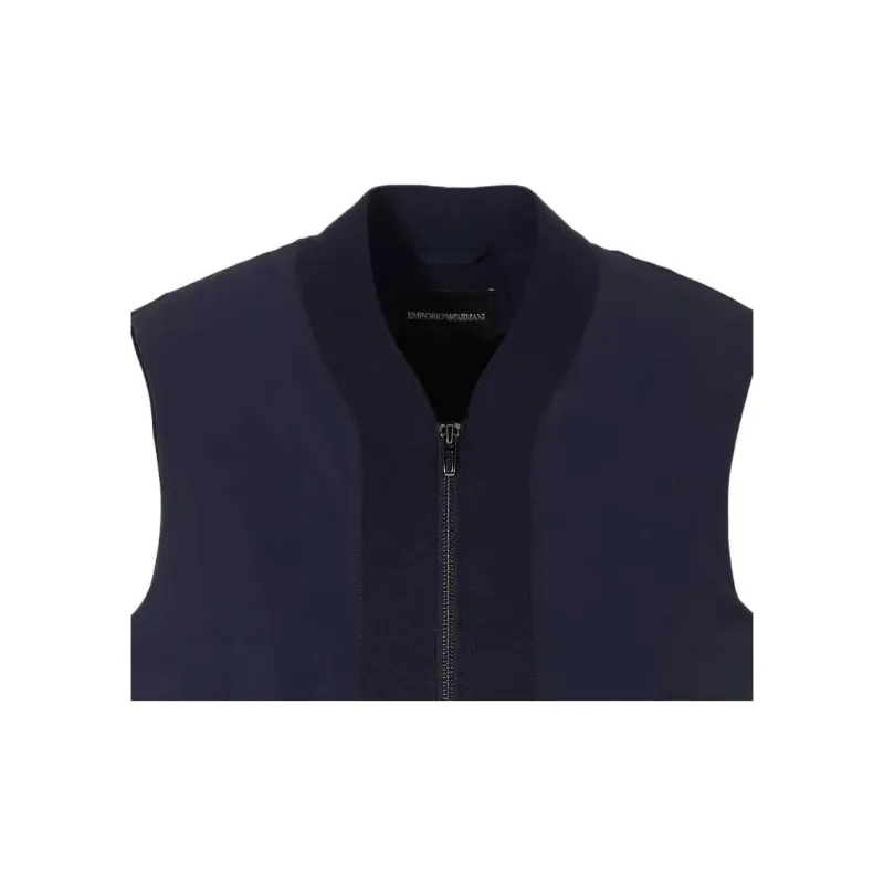 EMPORIO ARMANI Vests Men Marine Blue-7
