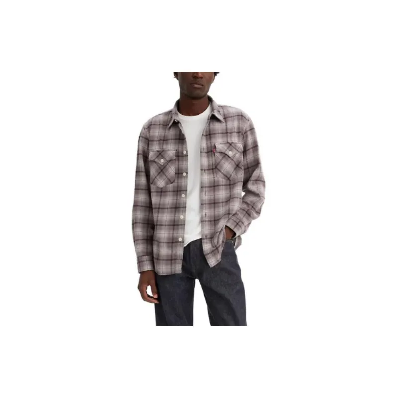 Levis Shirts Men Light Purple-2