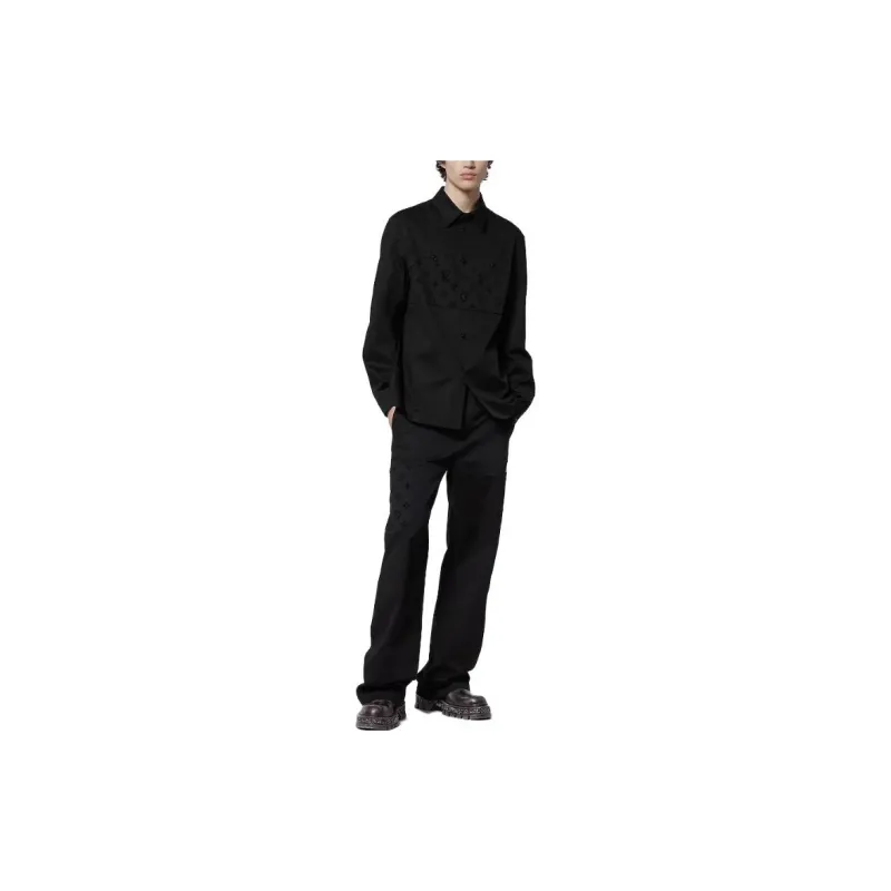 LOUIS VUITTON SS24 Shirt Men's Black-3