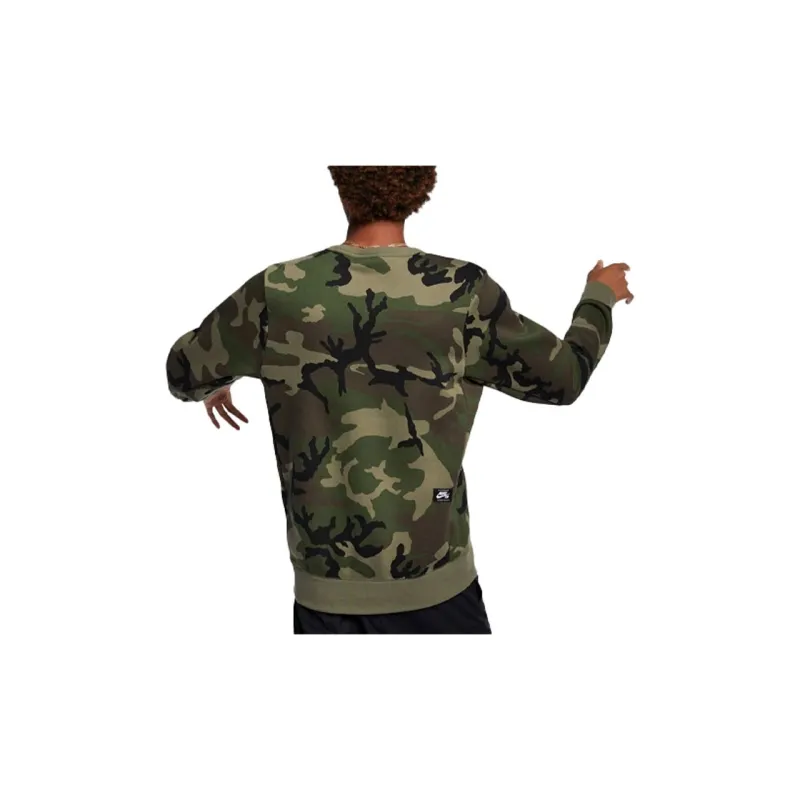 Nike Sweatshirts Men Olive Green-4