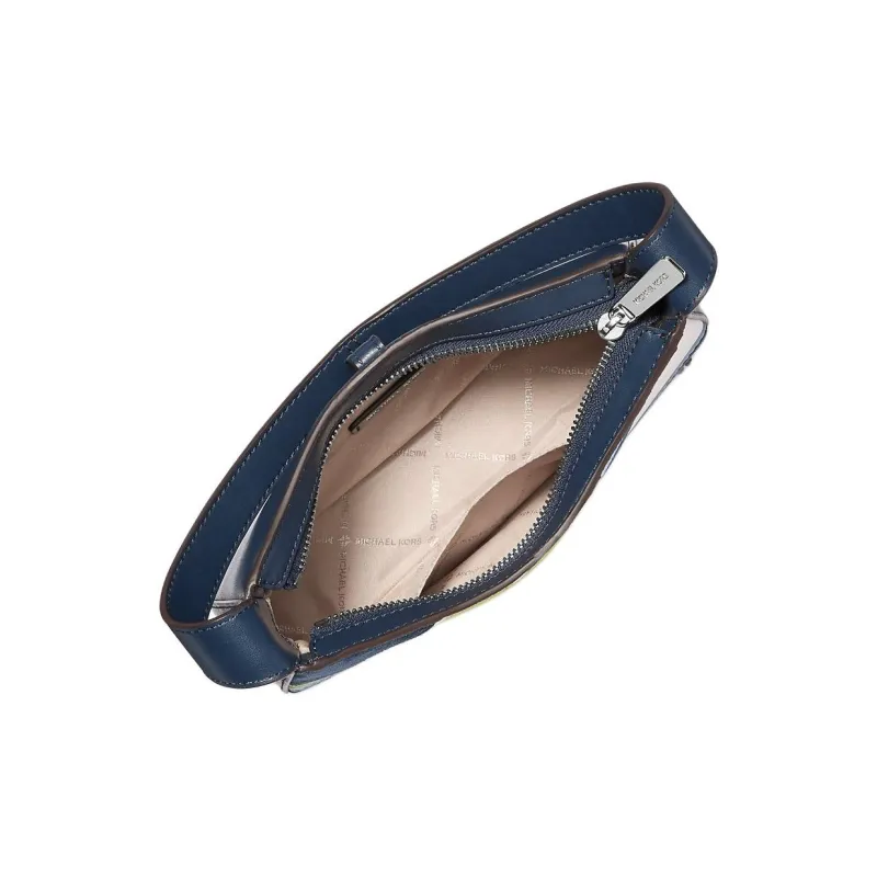 MICHAEL KORS Polyurethane Handbag Shoulder Bag Small Size Women's Marine Blue Multicolor-2