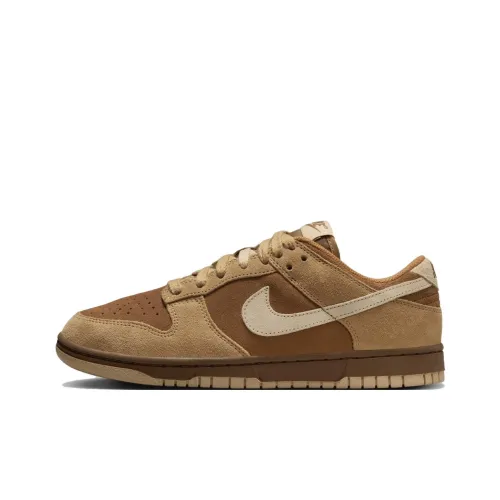 Nike Dunk Skateboard Shoes Unisex Low-Top Brown