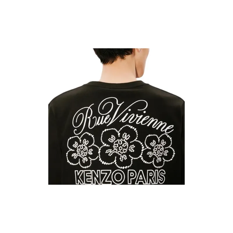 KENZO Constellation Embroidered Oversized T-Shirt-5