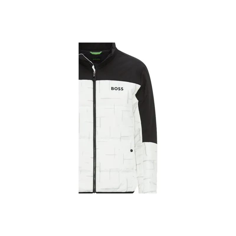 HUGO BOSS Jackets Men Black White-6