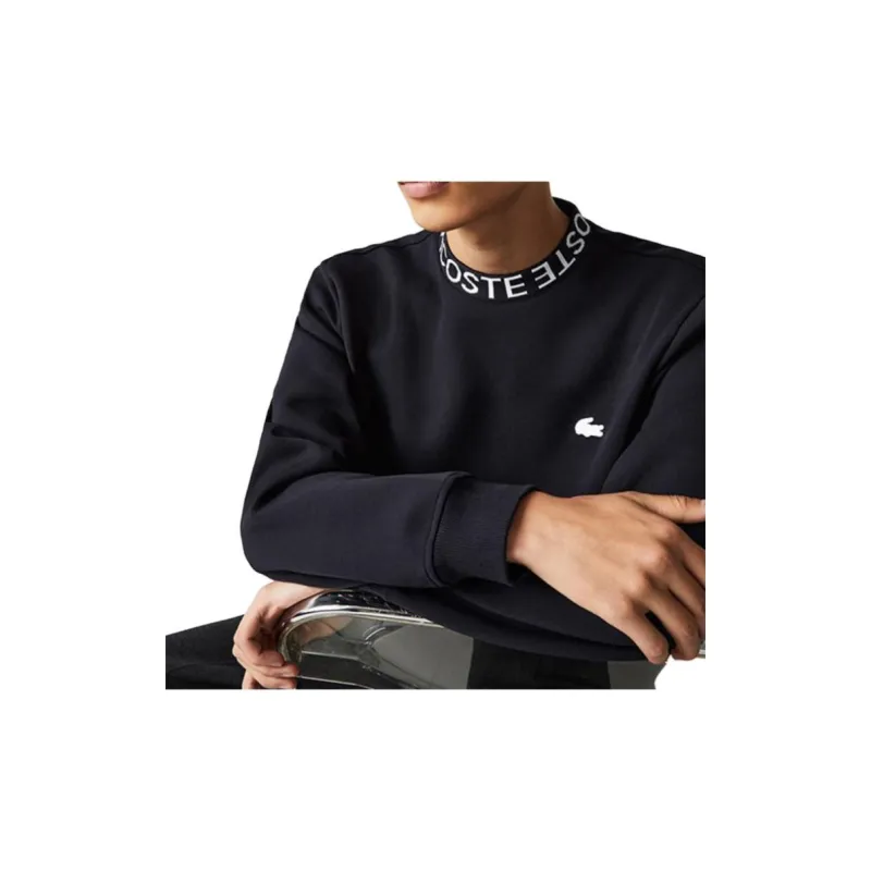 LACOSTE Sweatshirts Men Navy Blue-2