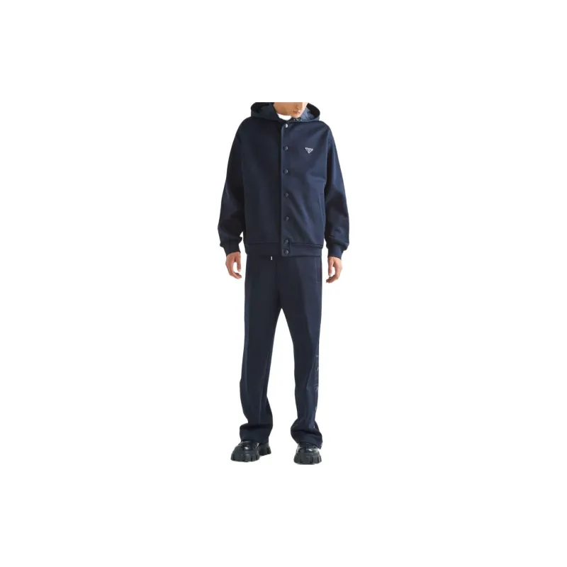 PRADA Jackets Men Marine Blue-1