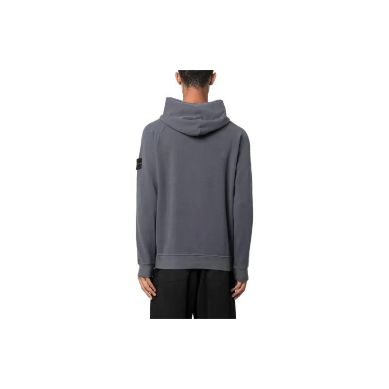 STONE ISLAND Compass Logo patch Cotton Hoodie-1