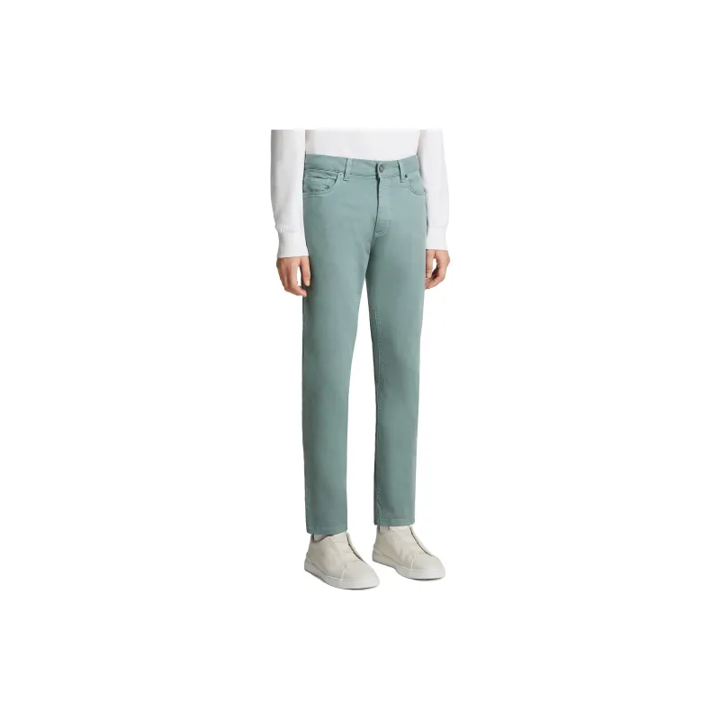 Zzegna Jeans Men Aqua Green-3