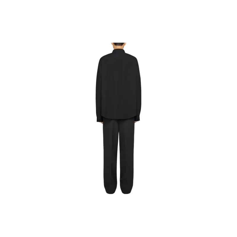 GIVENCHY SS24 Shirt In Poplin Shirt Men's Black-2