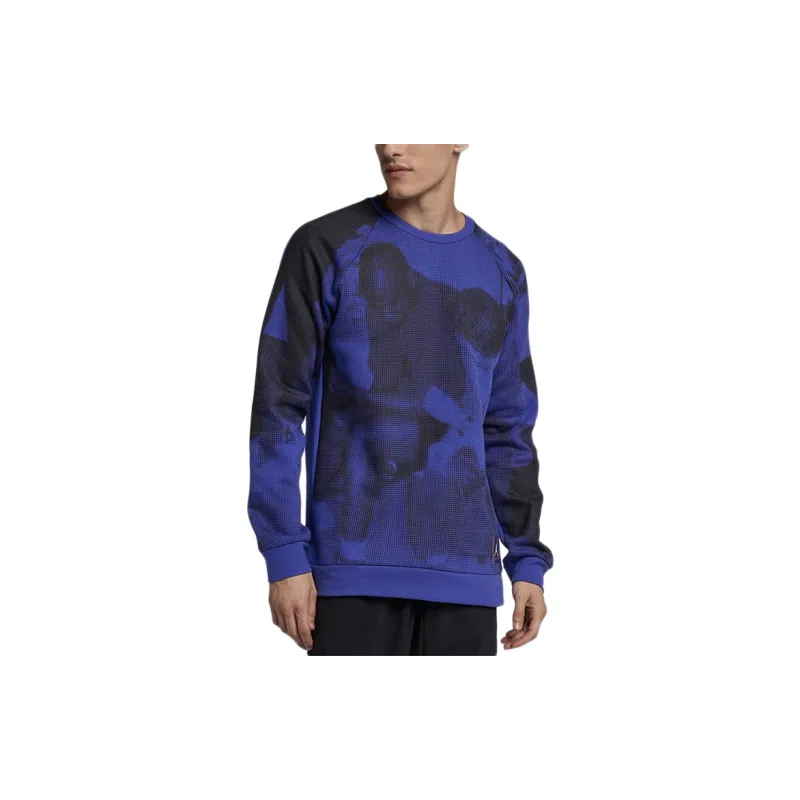 Jordan Sweatshirts Men Blue-4