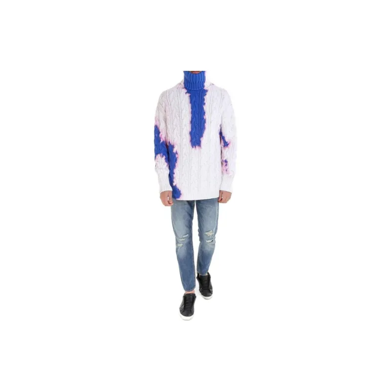 Balenciaga Bleached Turtleneck Sweater-1