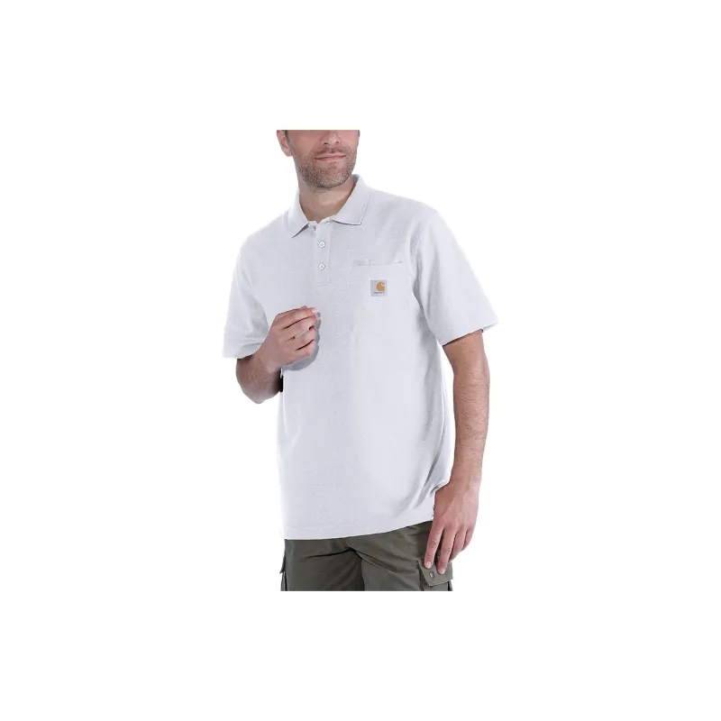 Carhartt Polo Shirts Men White-2