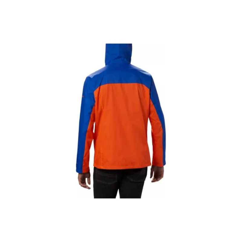 Columbia Glennaker Jacket Men's Orange Blue-5