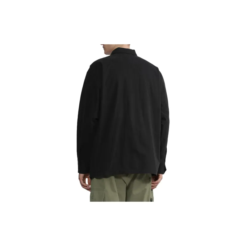 Carhartt WIP Logo patch Buttoned Jacket-4