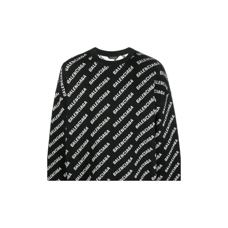 Balenciaga FW22 Sweater Men's Black-5