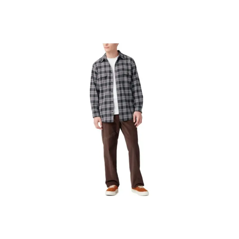 Dickies Shirts Men Burgundy-3