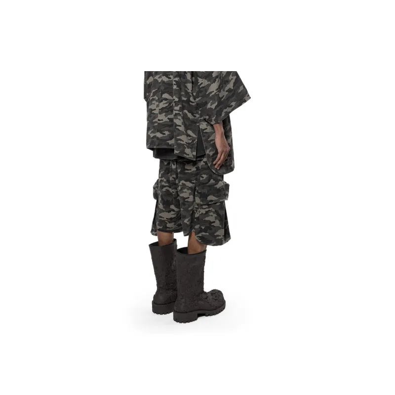 ARNODEFRANCE Cargo Shorts Unisex Camouflage-5