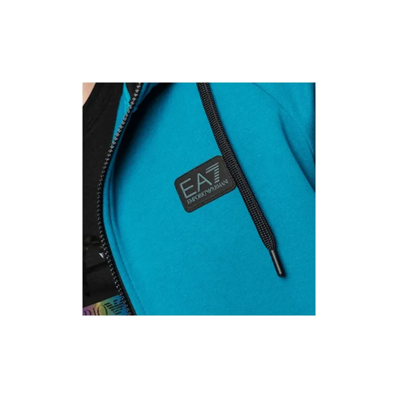 EMPORIO ARMANI EA7 Sweatshirt Men's Blue-5