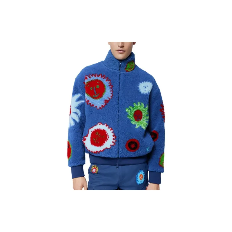 LOUIS VUITTON x Yayoi Kusama SS23 Jackets Coats Men's Blue-4