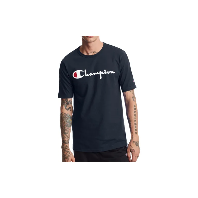 Champion T Shirt US Version Men's Dark Blue-2
