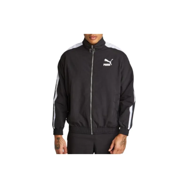 PUMA T7 Women's Oversized Track Jacket Jackets Coats Unisex Black-5