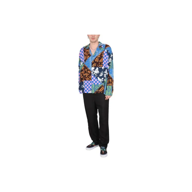 Marcelo Burlon Hawaii Mix Match Shirt-1