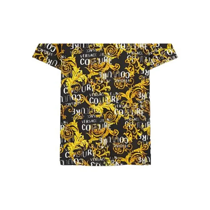 VERSACE JEANS COUTURE SS23 T Shirts Men Black-5
