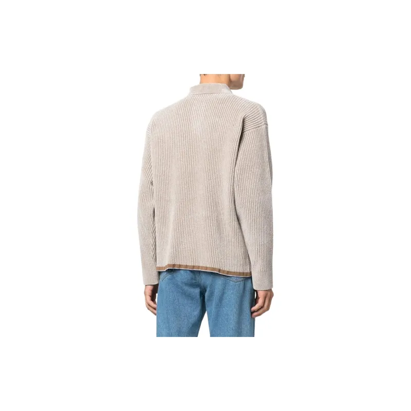 Jacquemus Polo Shirts Men Beige-2